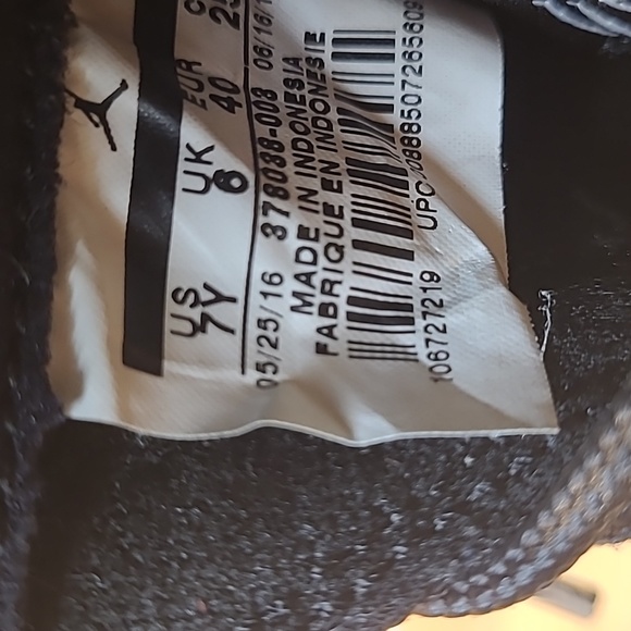 Air Jordan 11 Retro Space Jams 2016 Black Purple Shoes 378038-008 - Picture 10 of 10